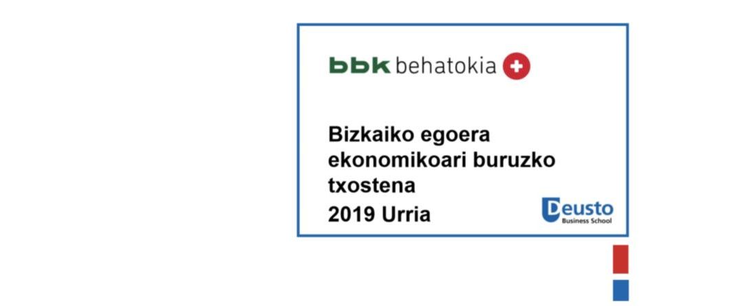 Bizkaiko egoera ekonomikoari buruzko txostena – 2019ko Urria: Gure ekonomian ere,doikuntza hasi da