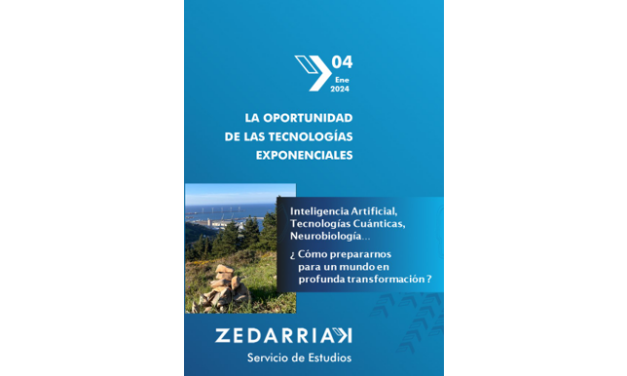 Informe de Zedarriak: Euskadi, ante la gran oportunidad de las tecnologías exponenciales, debe superar siete retos.